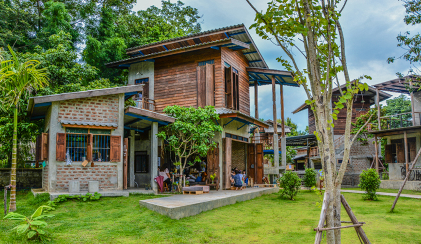 Mahasamut Library by 'ห้องสมุดใจใหญ่' (มาหาสมุด)